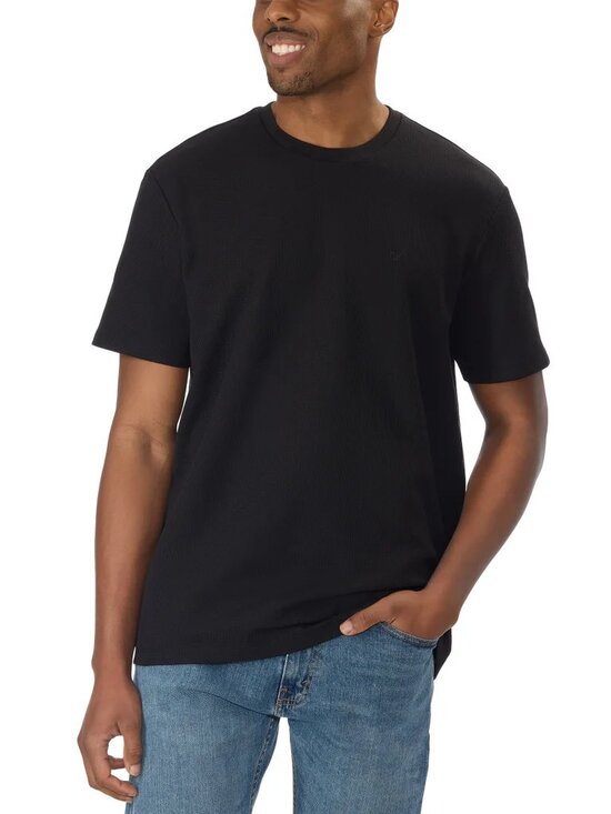 Calvin Klein Other - NWT Calvin Klein Men's Short-Sleeved Waffle Tee - Black - Size XXL